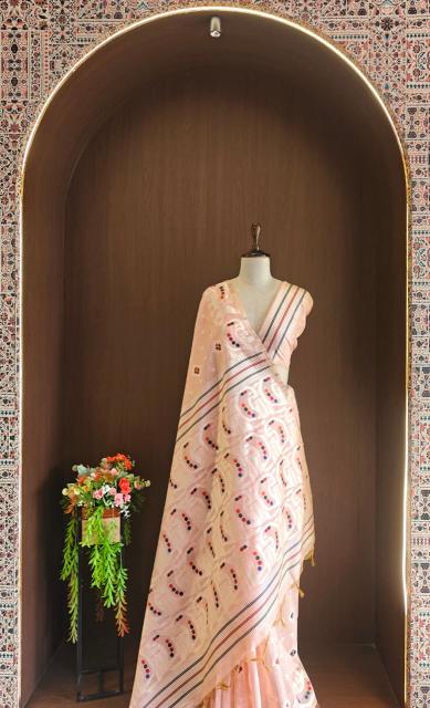 Akshara muga cotton surat saree manufacturers